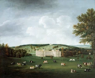 Audley End und der Ring Hill Tempel