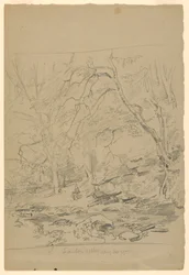 Studie einer Landschaft, Lawton Valley, RI