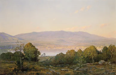 Sonnenuntergang in Centre Harbor, New Hampshire, 1874.