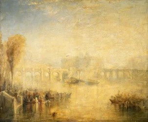 Ansicht des Pont Neuf in Paris