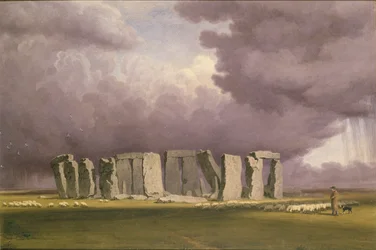 Stonehenge: Stürmischer Tag