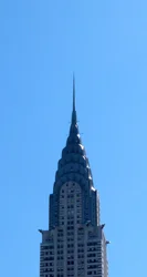 Das Chrysler Building ist ein Art-Deco-Wolkenkratzer in New York City, fertiggestellt 1930
