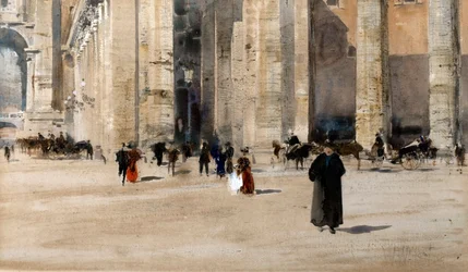 Berninis Kolonnade, Rom
