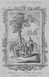 Athelstan rettet das Leben seines Vaters, indem er Leofrid den Dänen gefangen nimmt, 1773