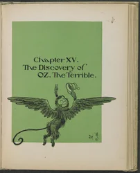 Illustration aus "Der wunderbare Zauberer von Oz" von Lyman Frank Baum