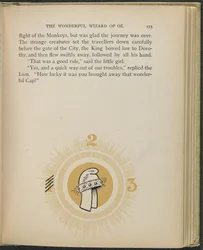 Illustration aus "Der wunderbare Zauberer von Oz" von Lyman Frank Baum