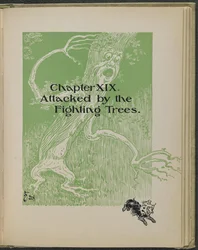 Illustration aus "Der wunderbare Zauberer von Oz" von Lyman Frank Baum