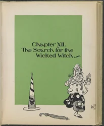 Illustration aus "Der wunderbare Zauberer von Oz" von Lyman Frank Baum