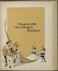 Illustration aus "Der wunderbare Zauberer von Oz" von Lyman Frank Baum