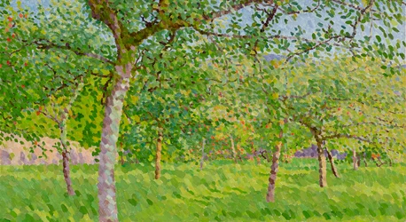 Obstgarten im Herbst