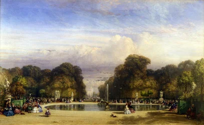 Die Tuileriengärten, Paris