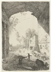 Gasthaus bei der Grotta della Ninfa Egeria