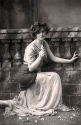Gabrielle Ray 1883-1973, englische Schauspielerin, 1900er Jahre