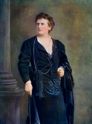 Wilson Barrett 1846-1904, englischer Schauspieler, Theatermanager und Dramatiker, 1899-1900