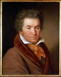 Porträt von Ludwig van Beethoven (1770 - 1827) - von Mahler, Gesellschaft der Musikfreunde in Wien