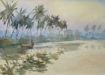 Sonnenaufgang, Mankotta Island