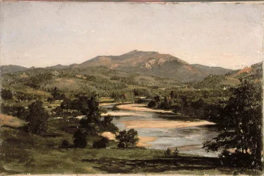 Studie für den Welch Mountain von West Compton, New Hampshire