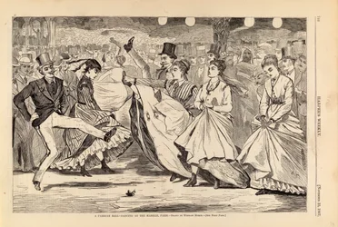 Ein Pariser Ball - Tanzen im Mabille, Paris, aus Harper