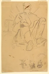 Skizzen von Armeelagern, 1862