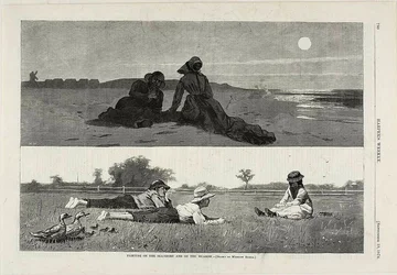 Flirten am Meer und auf der Wiese