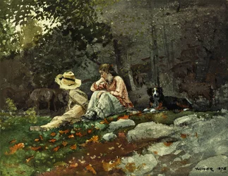 Schafherde, Houghton Farm