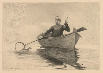 Fliegenfischen, 1889