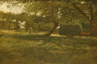 Ernteszene, ca. 1873