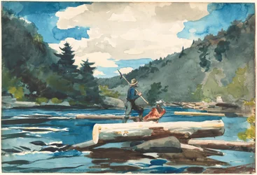 Hudson River, Holzfällerei