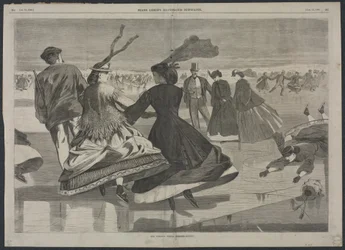 Unser nationales Wintervergnügen - Schlittschuhlaufen