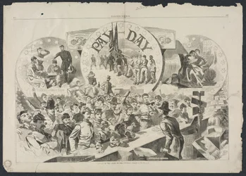 Zahltag in der Armee des Potomac