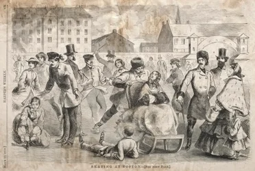 Schlittschuhlaufen in Boston