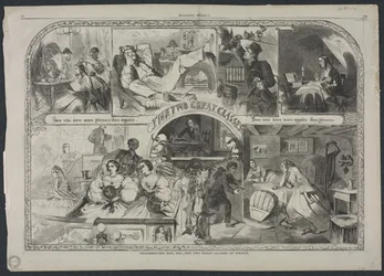 Erntedankfest, 1860 - Die zwei großen Gesellschaftsklassen, 1860