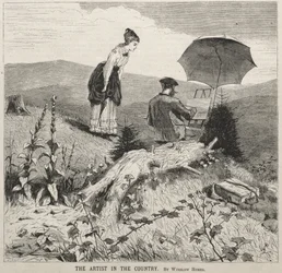 Der Künstler auf dem Land