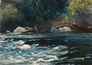 Die Stromschnellen, Hudson River, Adirondacks