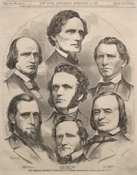 Die abtrünnige Mississippi-Delegation im Kongress, 1861