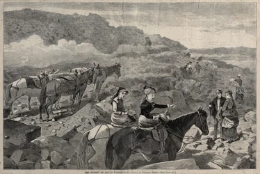 Der Gipfel des Mount Washington, 1869