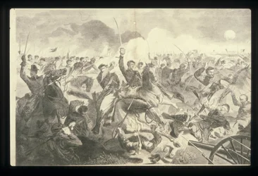 Der Krieg für die Union 1862 - Ein Kavallerieangriff