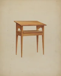 Shaker-Esstisch, ca. 1937