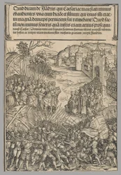Flämische Rebellion, Tafel 7 aus Historische Szenen aus dem Leben von Kaiser Maximilian I. aus dem Triumphbogen