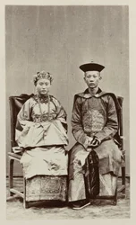 Chinesisches Brautpaar aus Ternate