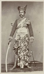 Porträt eines indigenen Prinzen