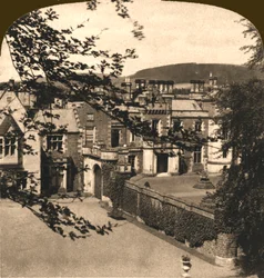 Abbotsford, Heim von Sir Walter Scott, Schottland, 1896