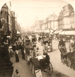 Regent Street, London, 1896