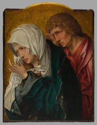 Die Jungfrau und der heilige Johannes der Evangelist
