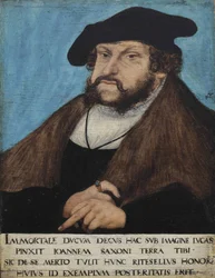 Bildnis Johann der Beständige, Kurfürst von Sachsen