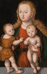 Madonna mit Kind und Johannesknaben