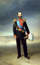 Porträt von Kaiser Alexander II, 1818-1881, 1875