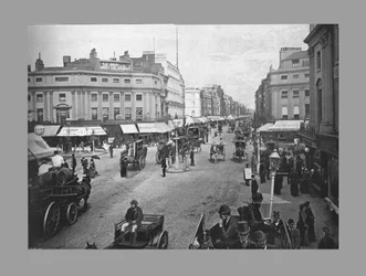 Regent Circus und Oxford Street, Blick nach Osten, ca. 1900