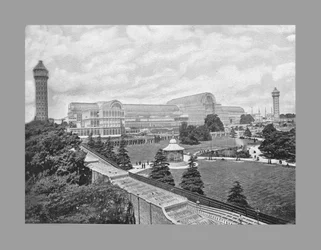 Der Kristallpalast, London, ca. 1900