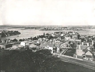 Blick von der Nordküste, Sydney, Australien, 1895
